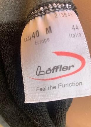 Löffler леггинсы на флисе, вело, бег и т.д, m