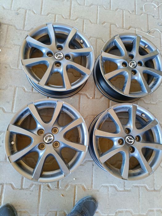 Felgi aluminiowe Mazda 4x100 et40 5,5jx15 Toyota Kia Hyundai
