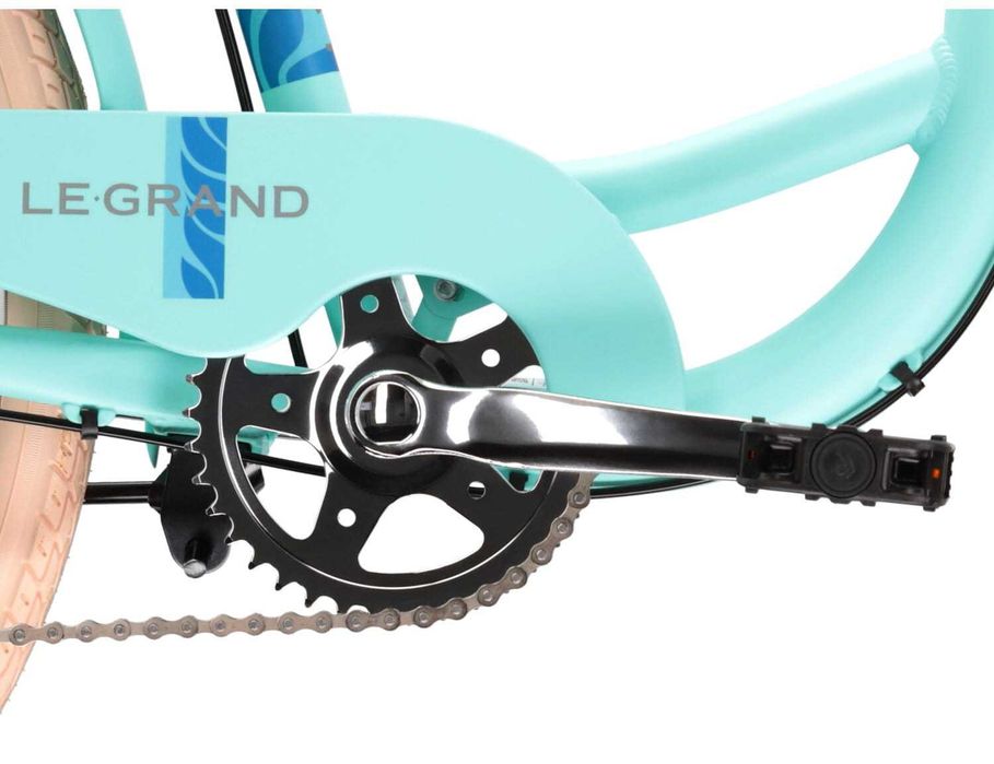 rower miejski alu Le Grand Lille 1 26" seledyn/niebieski mat KROSS