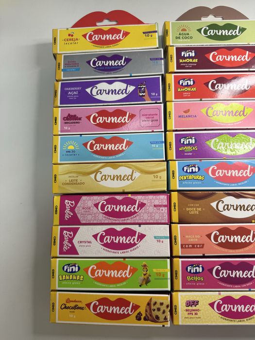 Batons Carmed - varios sabores disponiveis