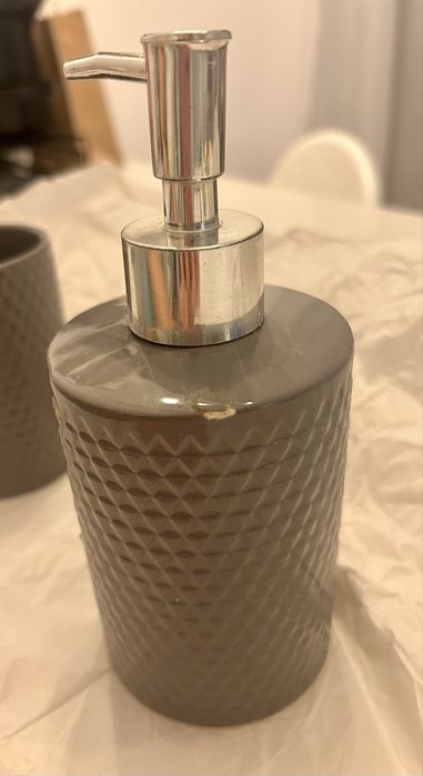 Conjunto de wc cnzento