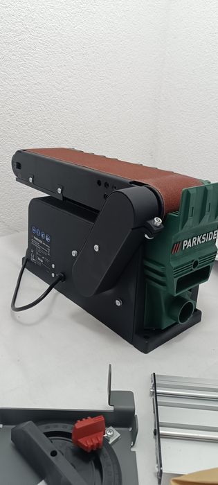 Стрічково-дискова шліфувальна машина Parkside PBTS 370 B3 Гриндер парк