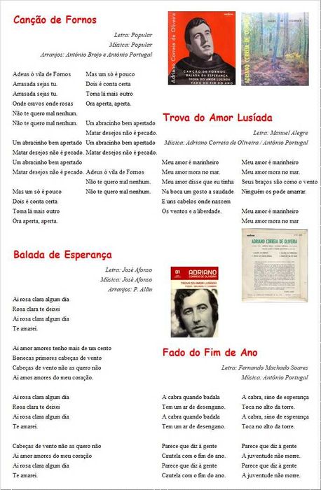 Adriano Correia de Oliveira - - - - - Fados de Coimbra - - - - - EP