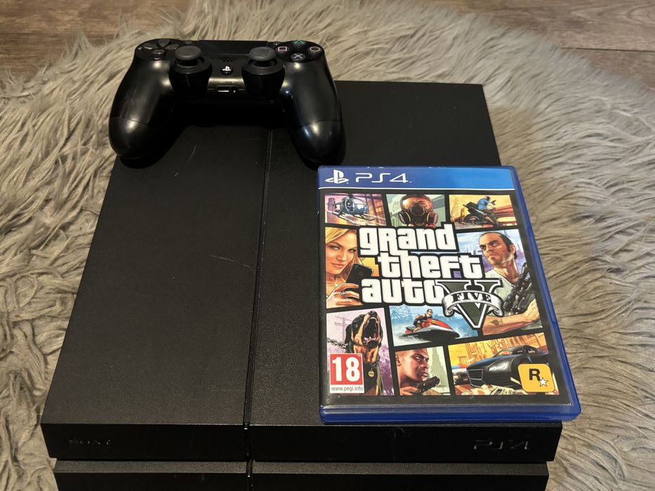 Ps4 1tb + pad + gry