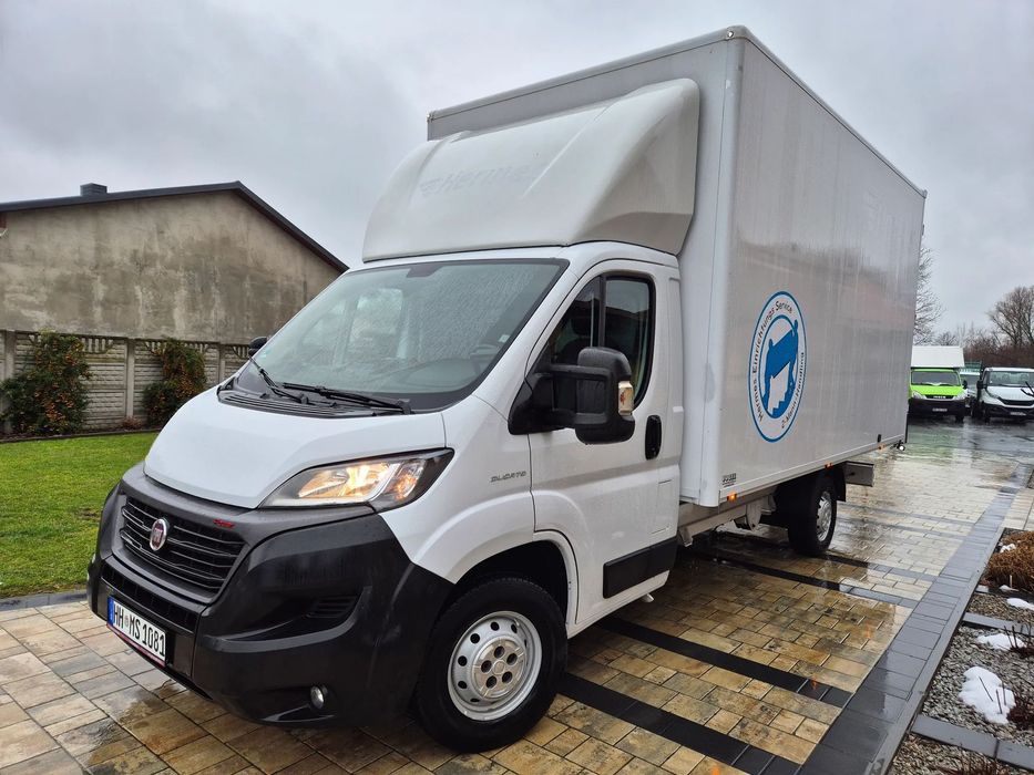 Fiat FIAT DUCATO 2.3 160KM KONTENER 4.40DŁ KLIMA SPROWADZONY KAMERY  DUCATO 2.3 160 Kontener 4.40 Klima Po pełnym Serwisie FIAT ASO Meblowy