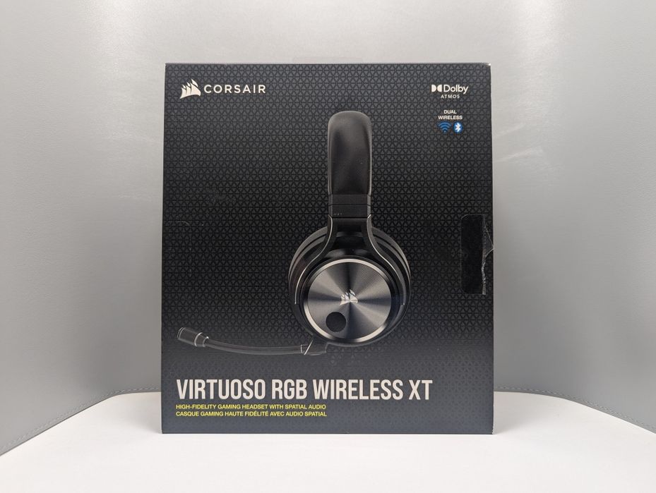 Бездротові ігрові навушники Corsair Virtuoso RGB Wireless XT