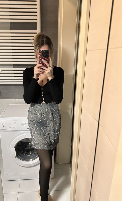 Spódnica szara mini