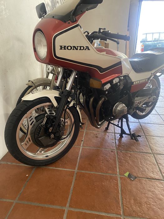 Cbx 550 F2 Honda 1984 branco perola