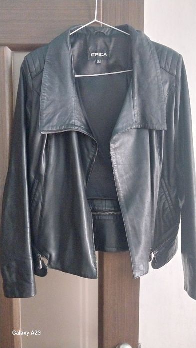 Шкіряна  куртка косуха EPICA
