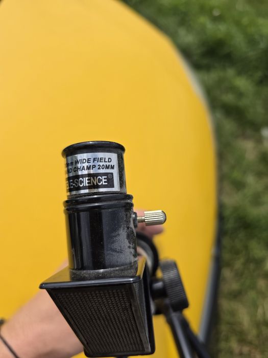 Teleskop astronomiczny Tele-Science 40/500 ze statywem i okularem 20 mm