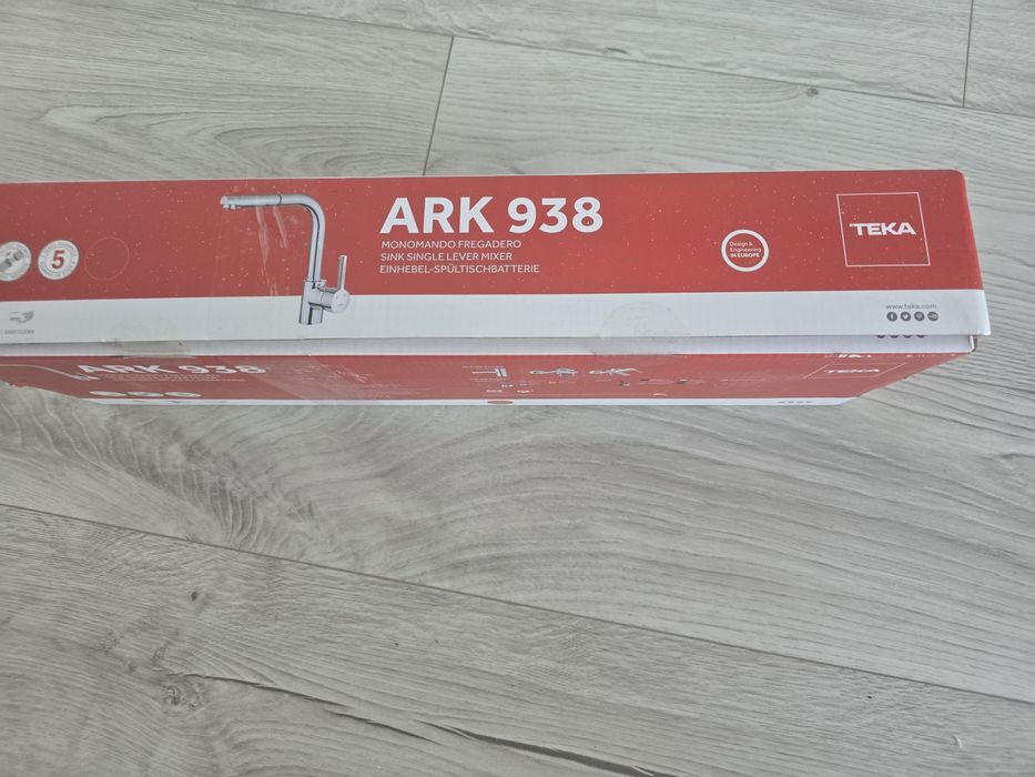 Bateria kuchenna Teka ARK 938 TG Carbon srebna