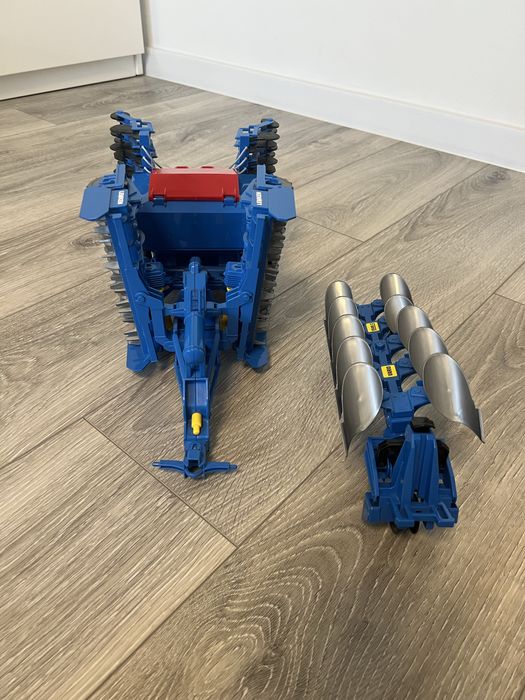 Siewnik i pług obracalny LEMKEN- Bruder