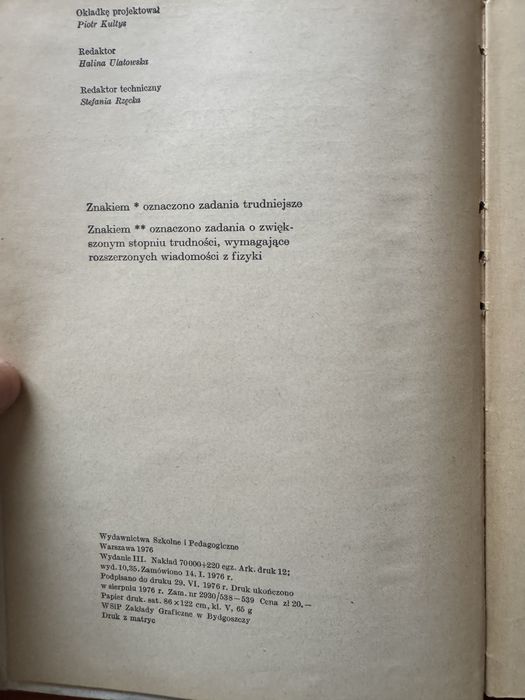 Książka z 1976 roku