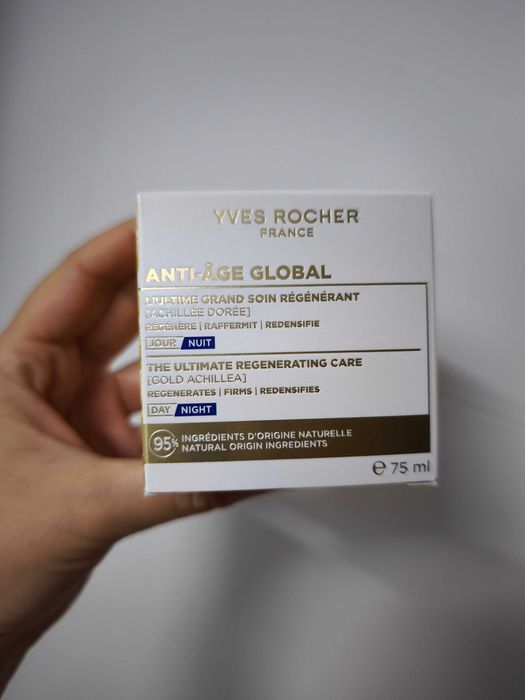 Krem Anti Age Global Yves Rocher na dzień i na noc 75 ml