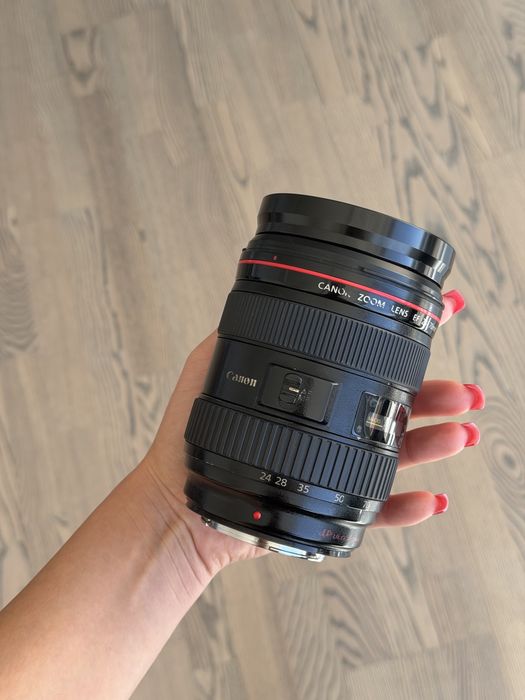 Обʼєктив canon ef 24-70mm 2.8L