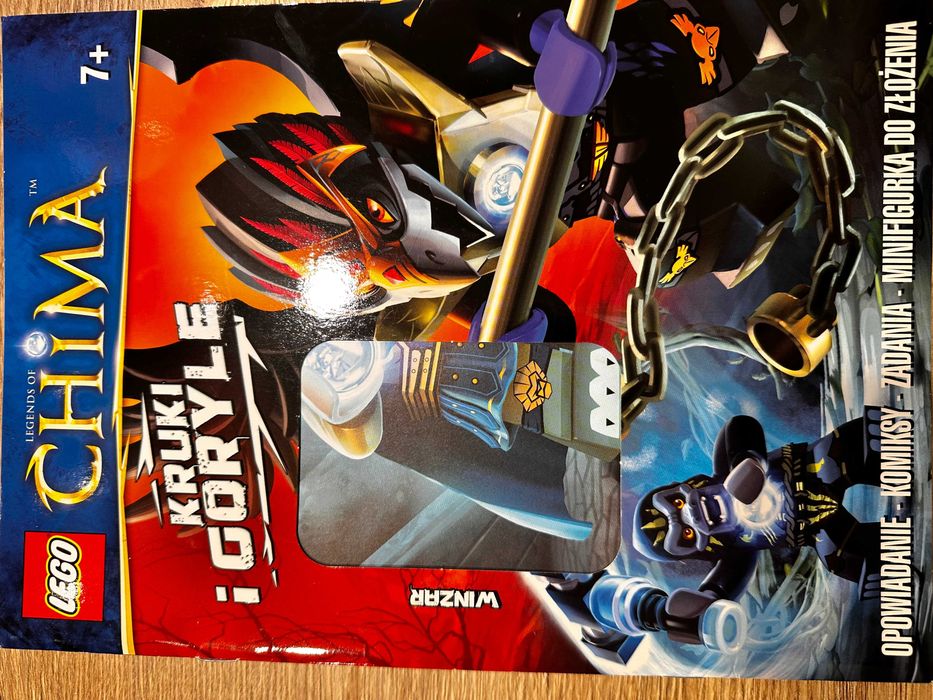 Gazetki Lego Chima 5 szt. i Lego Batman (bez figurek)