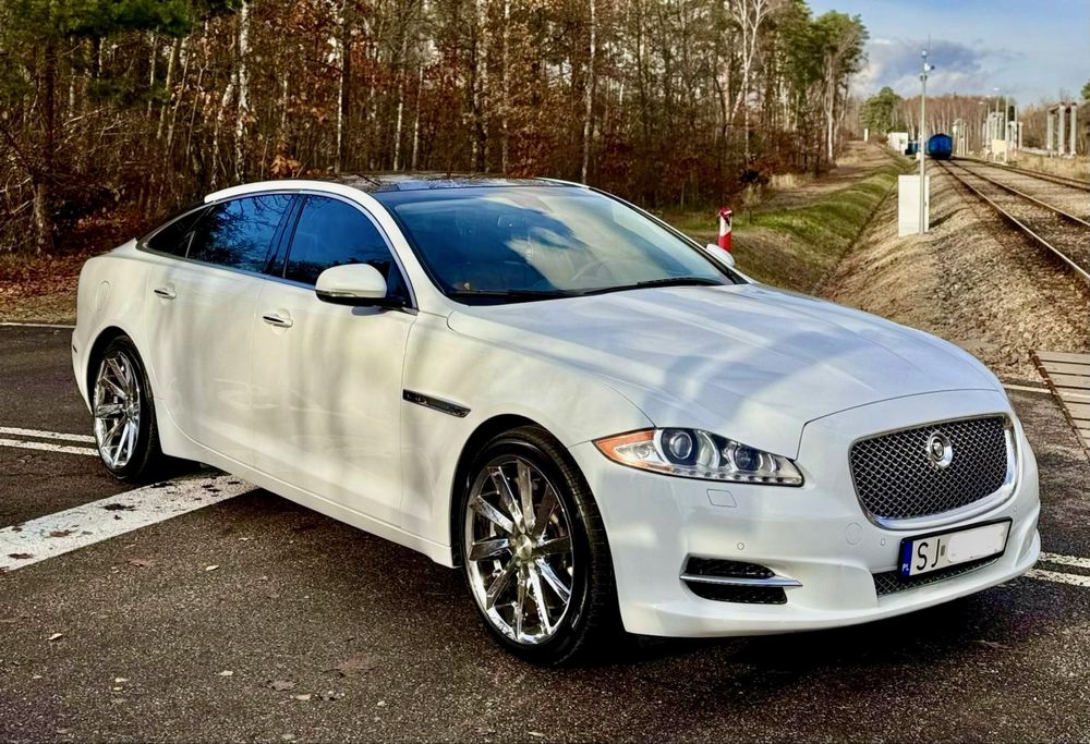 Jaguar XJL 5.0 V8 Supercharged!Biała !Bowers&Wilkins!Panorama!Zamiana!