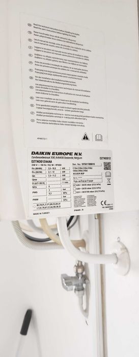 vendo caldeira a gás daikin para águas quentes e de radiadores