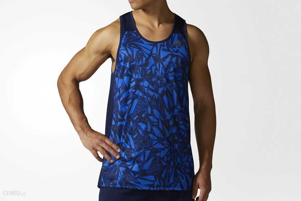 ADIDAS Essentials Tank Nowa Koszulka Dwustronna S-2XL Męska Oryginalna
