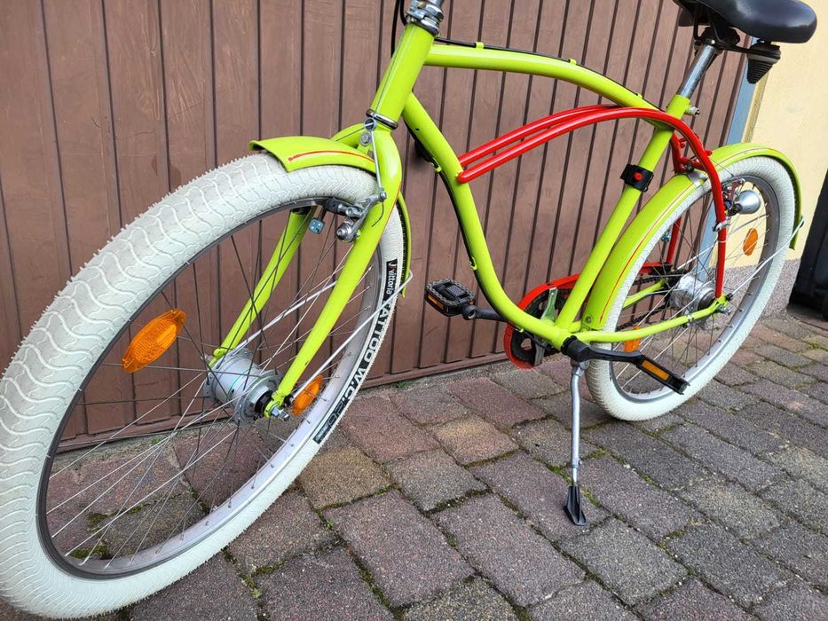 Rower Holenderka / Beach Cruiser / Śliczny / Prawie jak nowy /7 biegów