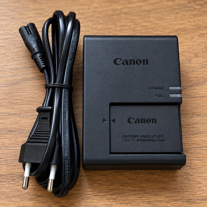 Батарея зарядка canon lpe17 для камер canon