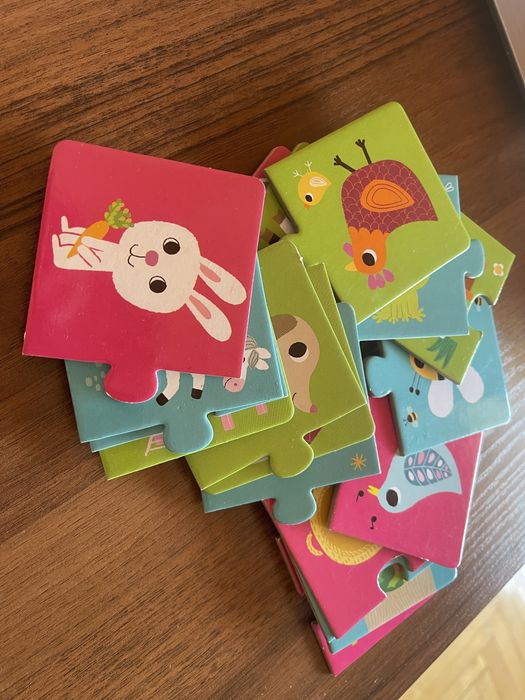 Пазлы игра Djeco Кто где живет?