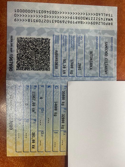 MAN F2000 betonomieszarka