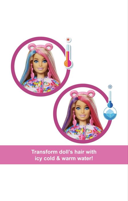 Лялька Barbie Cutie Reveal Care Bears Нова Хвиля ведмедик Єдність