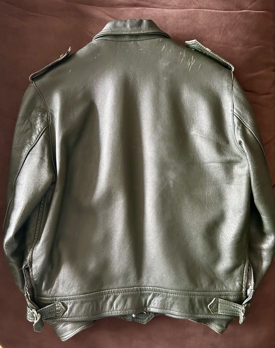 Blusão de cabedal do Exército