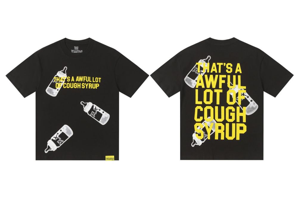 •РОЗПРОДАЖ• Футболка That’s a Awful Lot of Cough Syrup/ сироп