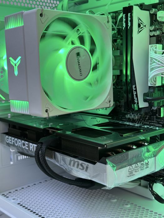 ПК rtx5070 r7 7700 ddr5 32gb  ssd m2 nvme