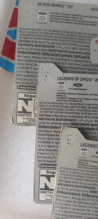 Conjunto 3 , 2016 Ford GT Race Hot Wheels