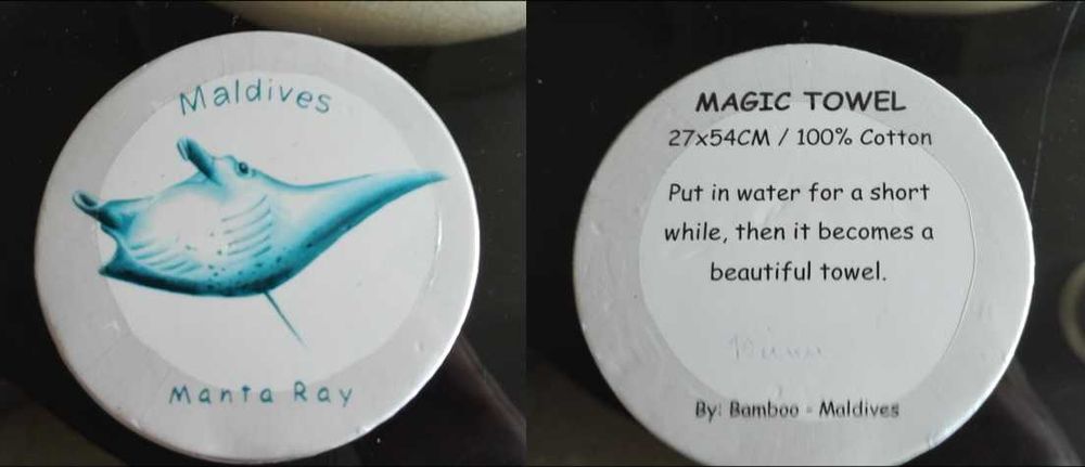 10 Toalhas mini algodão comprimido campismo viagem sobrevivência