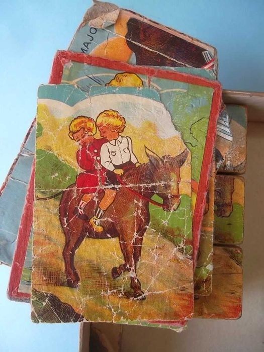 Jogos de cubos da MAJORA, muito antigos.