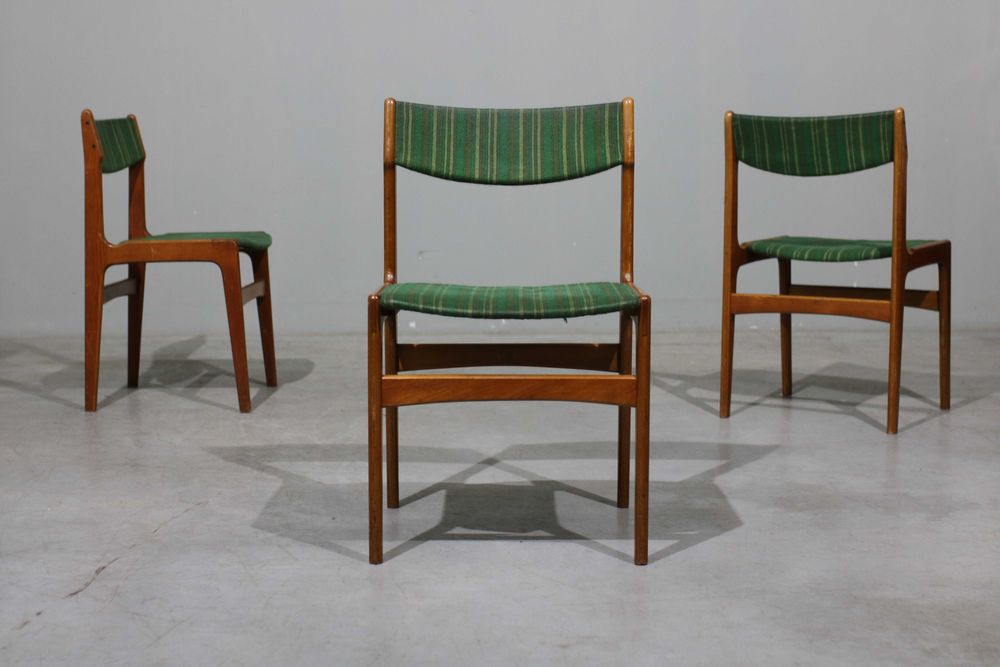 Conjunto de 8 cadeiras Anderstrup em teca