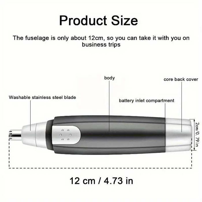Maszynka do wycinania włosów w nosie