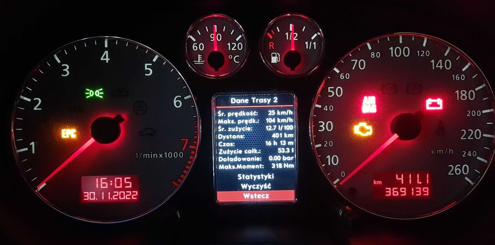 Wymiana wyświetlacza FIS MFA LCD Audi VW Seat Skoda
