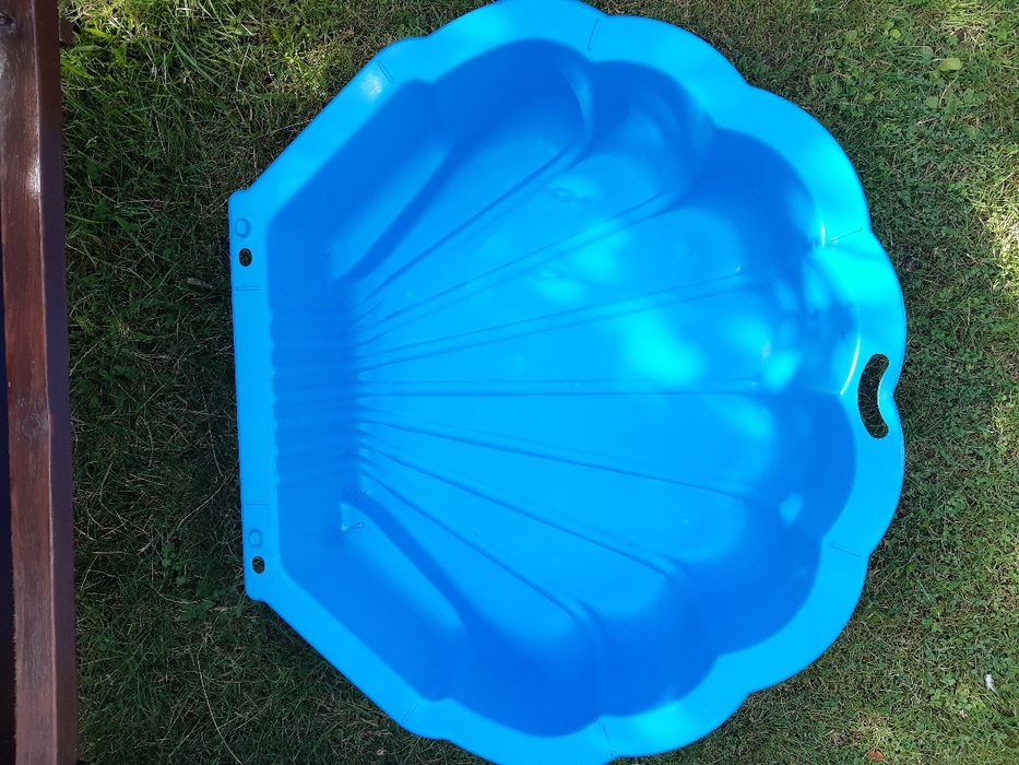 Basen-piaskownica muszla