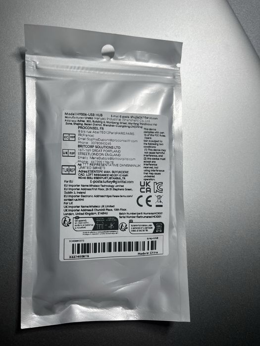 Переходники USB (4 разьема)