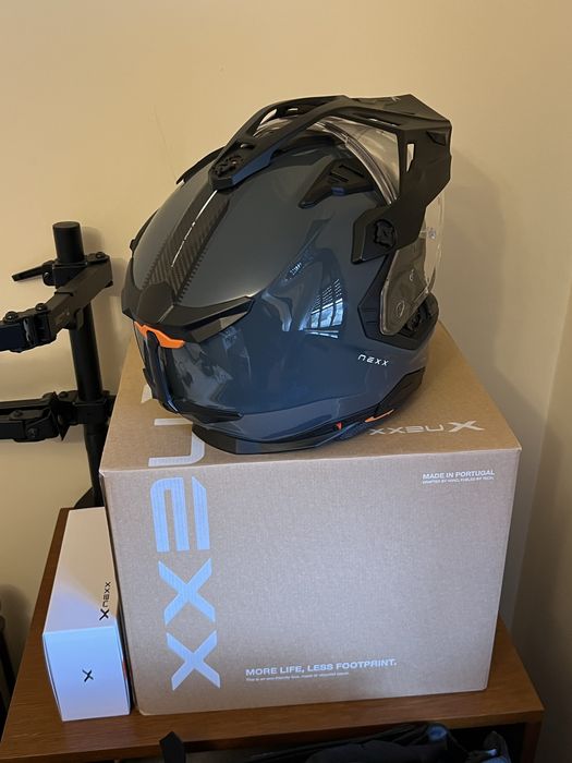 Capacete NEXX XWED3 Carbono + Comunicações NEXX XCOM3