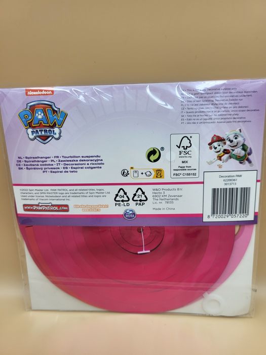 Ozdoby zawieszki dekoracyjne imprezowe Psi Patrol