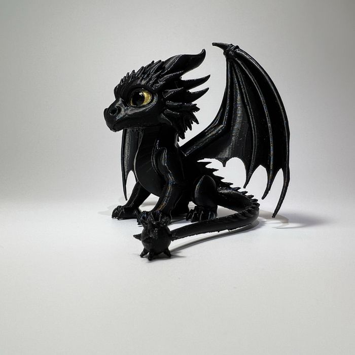 Фігурки драконів Терн і Андарна з книги "Четверте крило" 3D друк