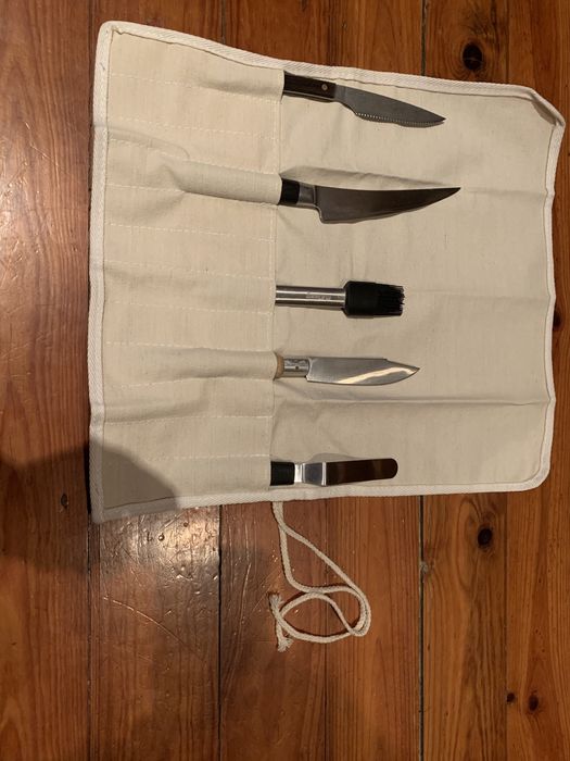 Estojo Mala de Facas estilo Japones novo rolo