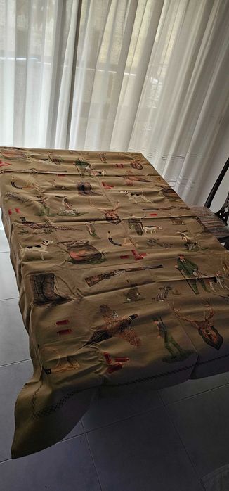 Toalha de Mesa - Motivos de Caça - MADE IN BELGIUM