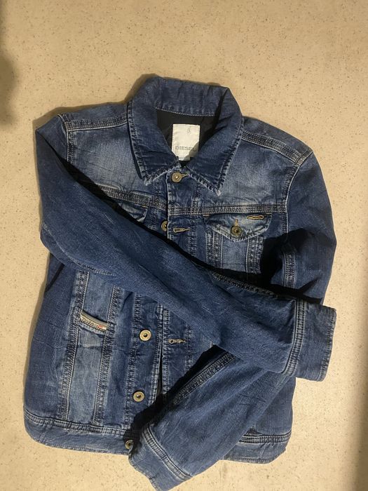Джинсова куртка diesel kids jeans jacket