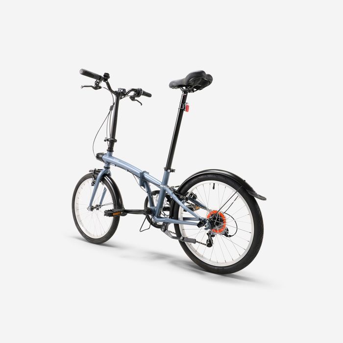Bicicleta Dobrável Fold 120 Cinzento