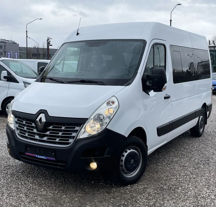 Renault Master 2.3 DCI-170 9-osobowy! Automat! NAVI Klima Nawiewy Tył! Serwis ASO!