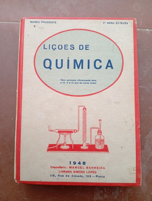 livro "Lições de Química"