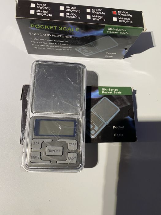 Міні-вага електронна 0.01 до 500г.