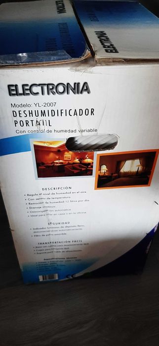 Desumidificador Electronia YL-2007 AVARIADO